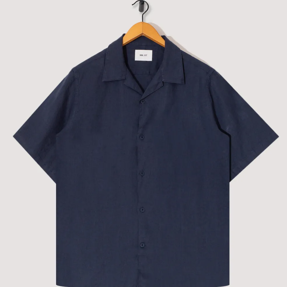 Julio Shirt - Navy Blue