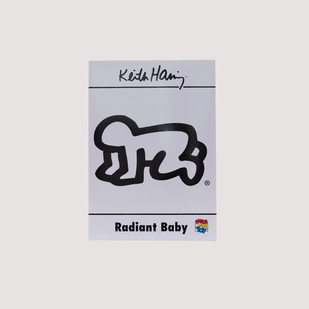 Keith Haring Radiant Baby Statue - White