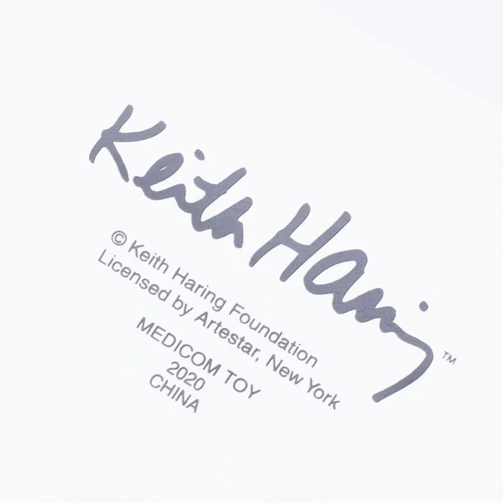 Keith Haring Radiant Baby Statue - White