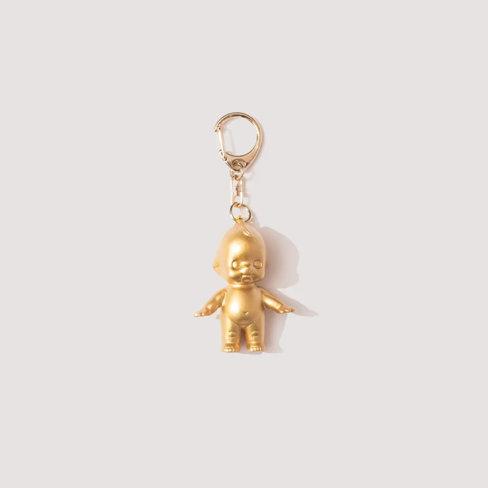 Kewpie Doll Key Chain - Gold