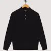 Knit Polo 12G - Black