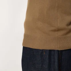 Knit Polo 12G - Mocha