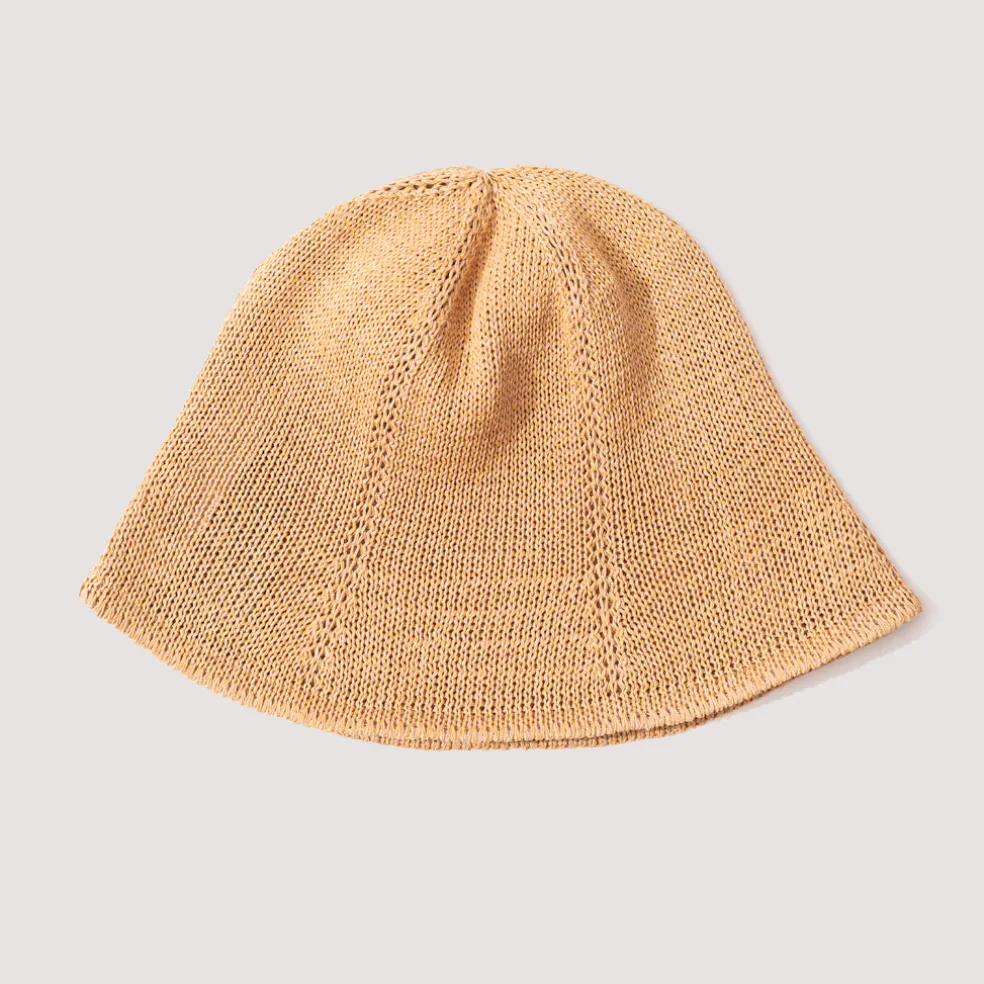 Knit Tulip Hat - Cream