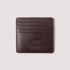 Leather Card Case - Dark Brown