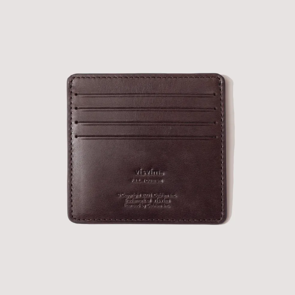 Leather Card Case - Dark Brown