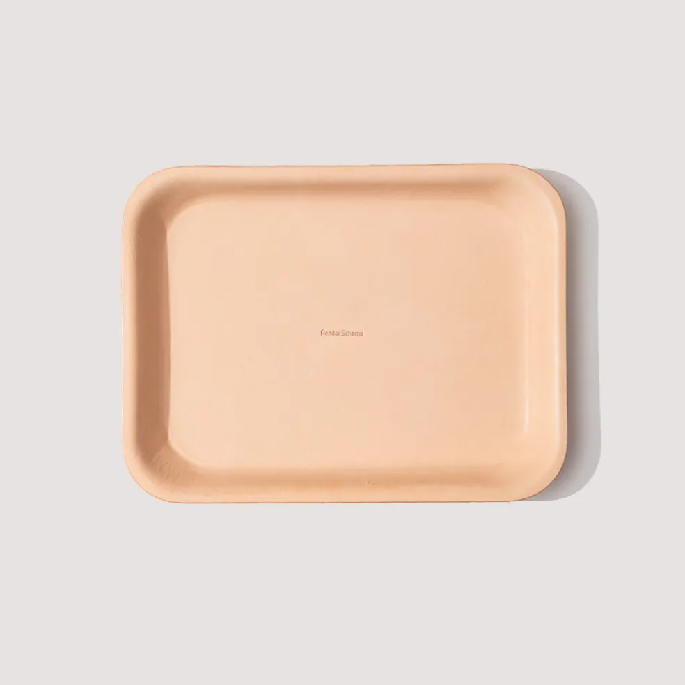 Leather Tray Medium - Natural