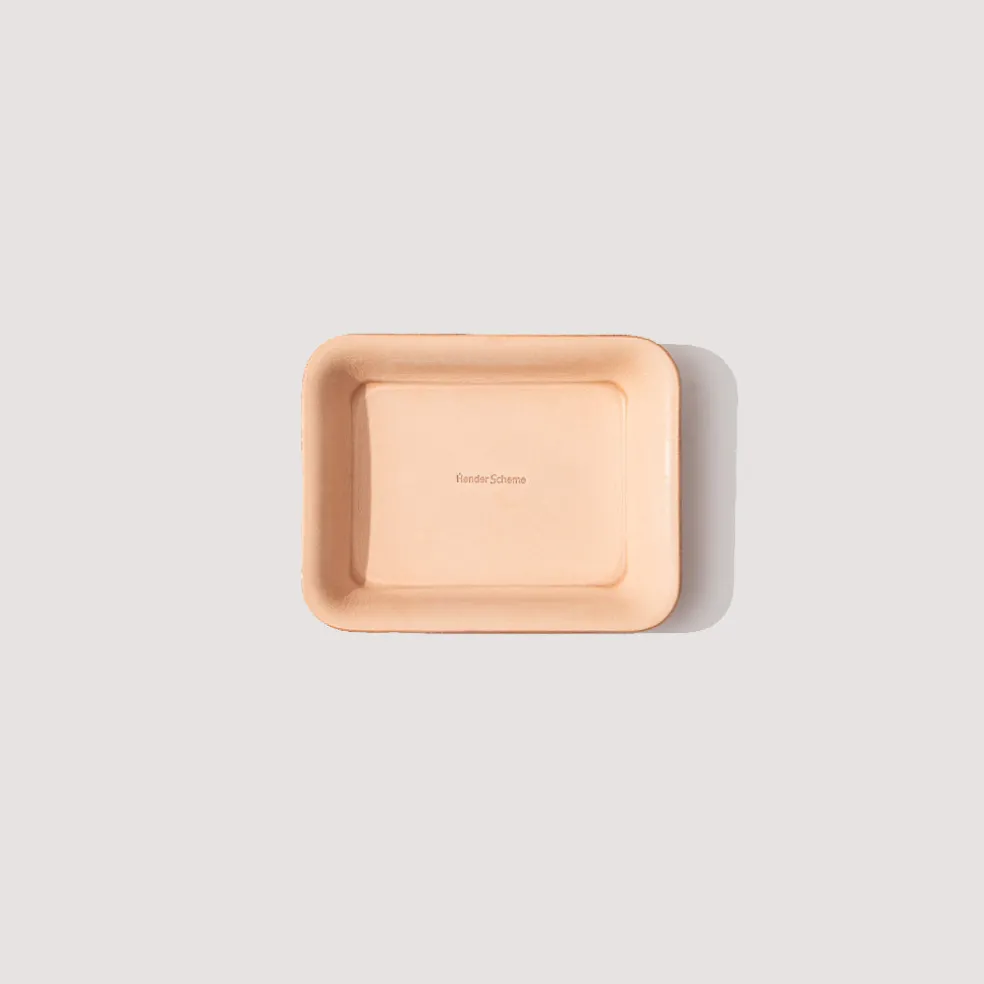 Leather Tray Small - Natural