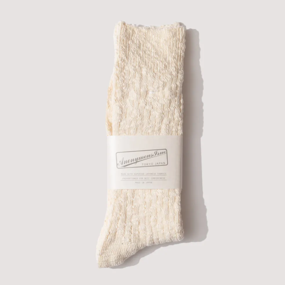 Light Weight Slub Crew - Ivory
