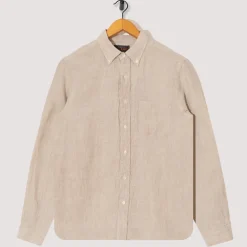 Linen Chambray Shirt - Natural