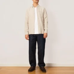 Linen Chambray Shirt - Natural