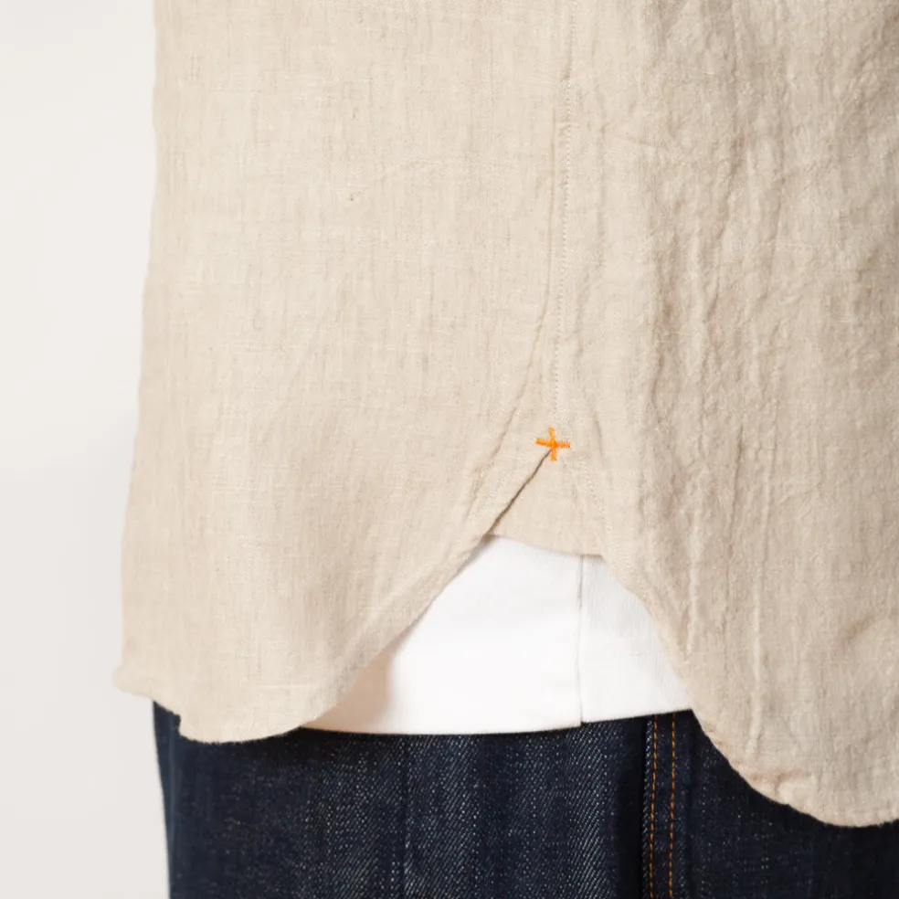 Linen Chambray Shirt - Natural