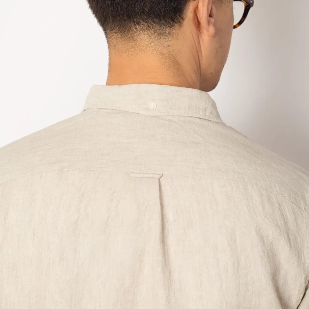 Linen Chambray Shirt - Natural