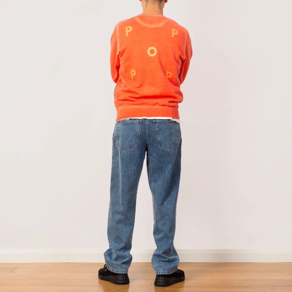 Logo Crew Sweat - Island Poppy