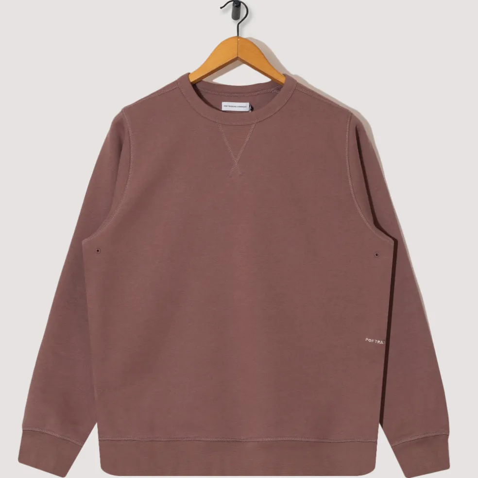 Logo Crewneck Sweatshirt - Mauve