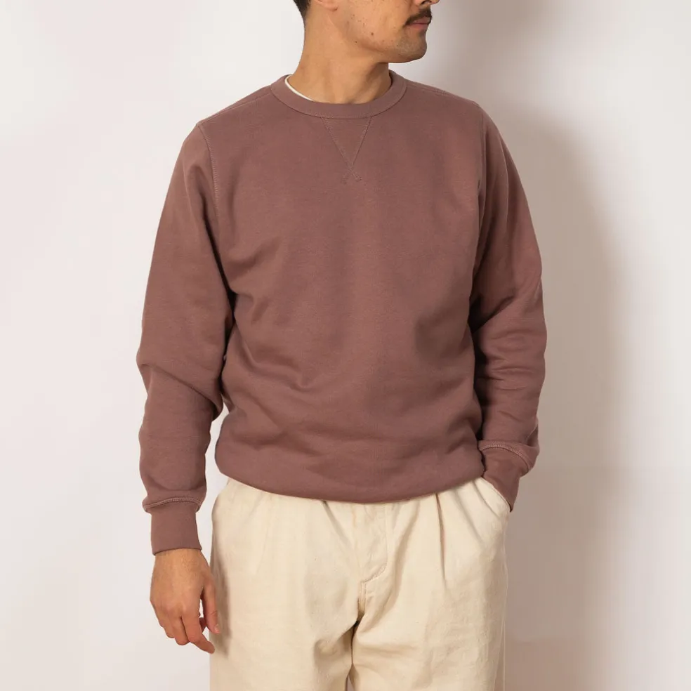 Logo Crewneck Sweatshirt - Mauve
