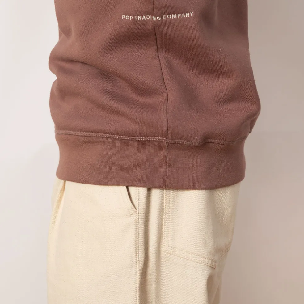 Logo Crewneck Sweatshirt - Mauve