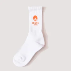 Logo Socks - White/Orange