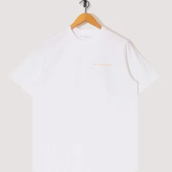 Logo Tee - White/Island Poppy