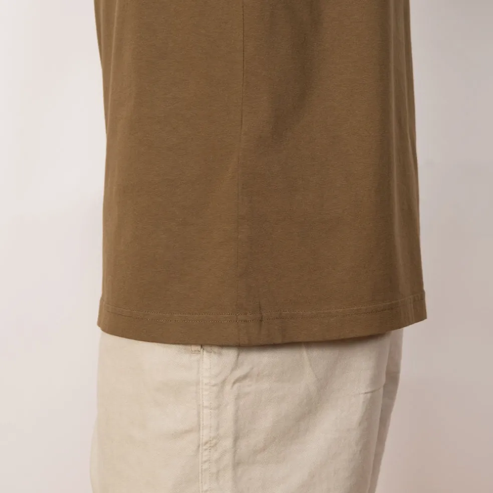 Logo T-Shirt - Brown Olive