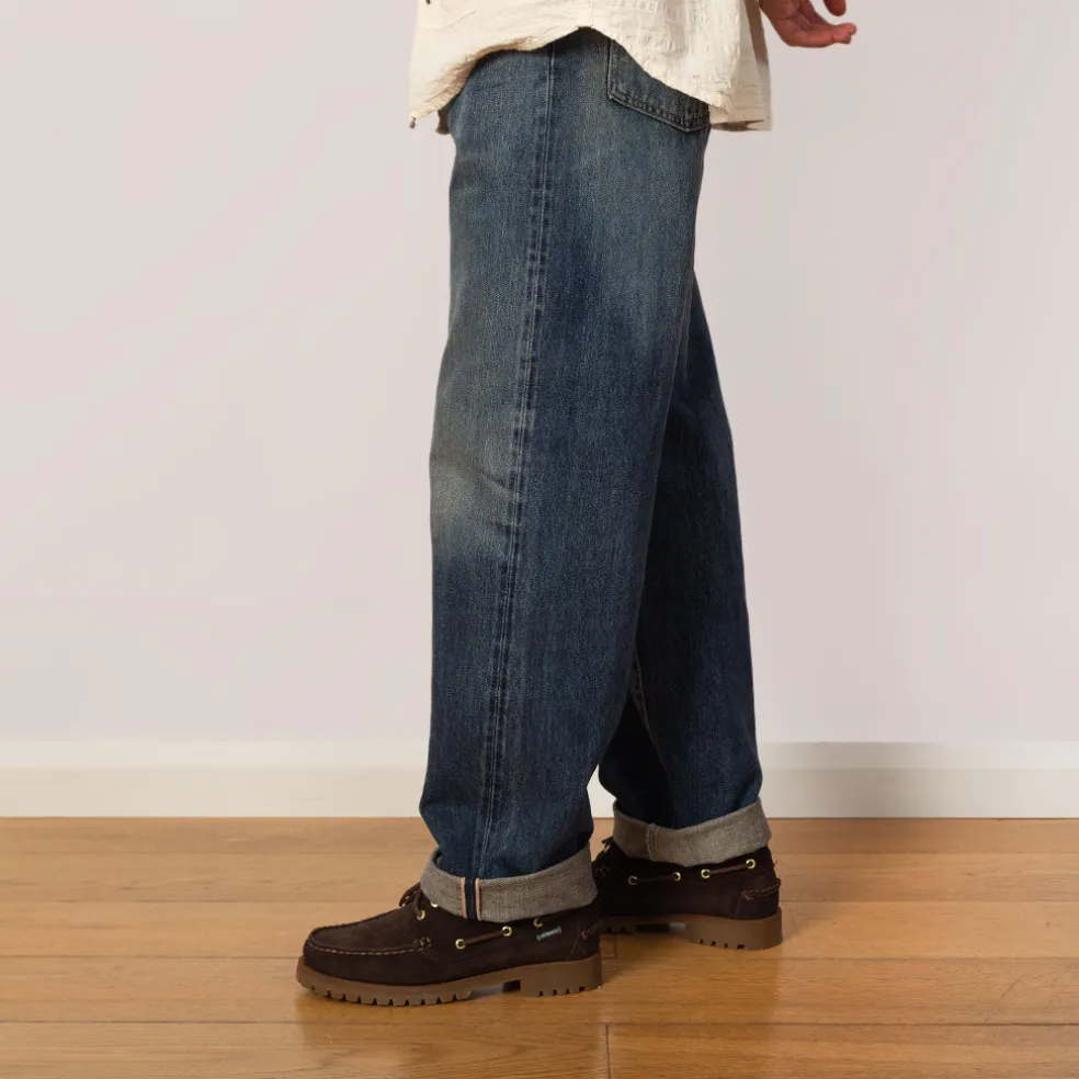 Loose Fit - 14oz Kurabo Mid Dark Used