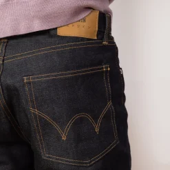 Loose Fit Kaihara - Dark Pure Indigo Rainbow Selvedge