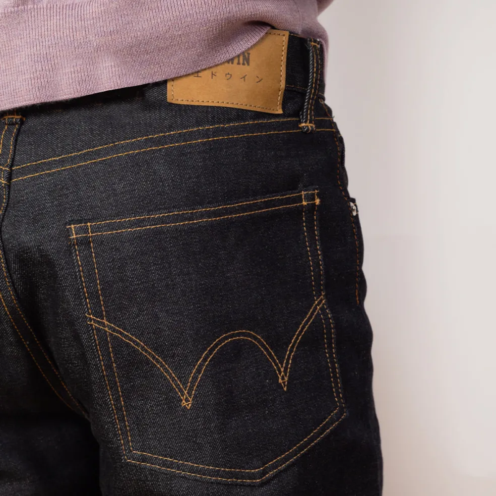 Loose Fit Kaihara - Dark Pure Indigo Rainbow Selvedge