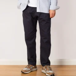 Loose Tapered Ridge Pant - Double Navy