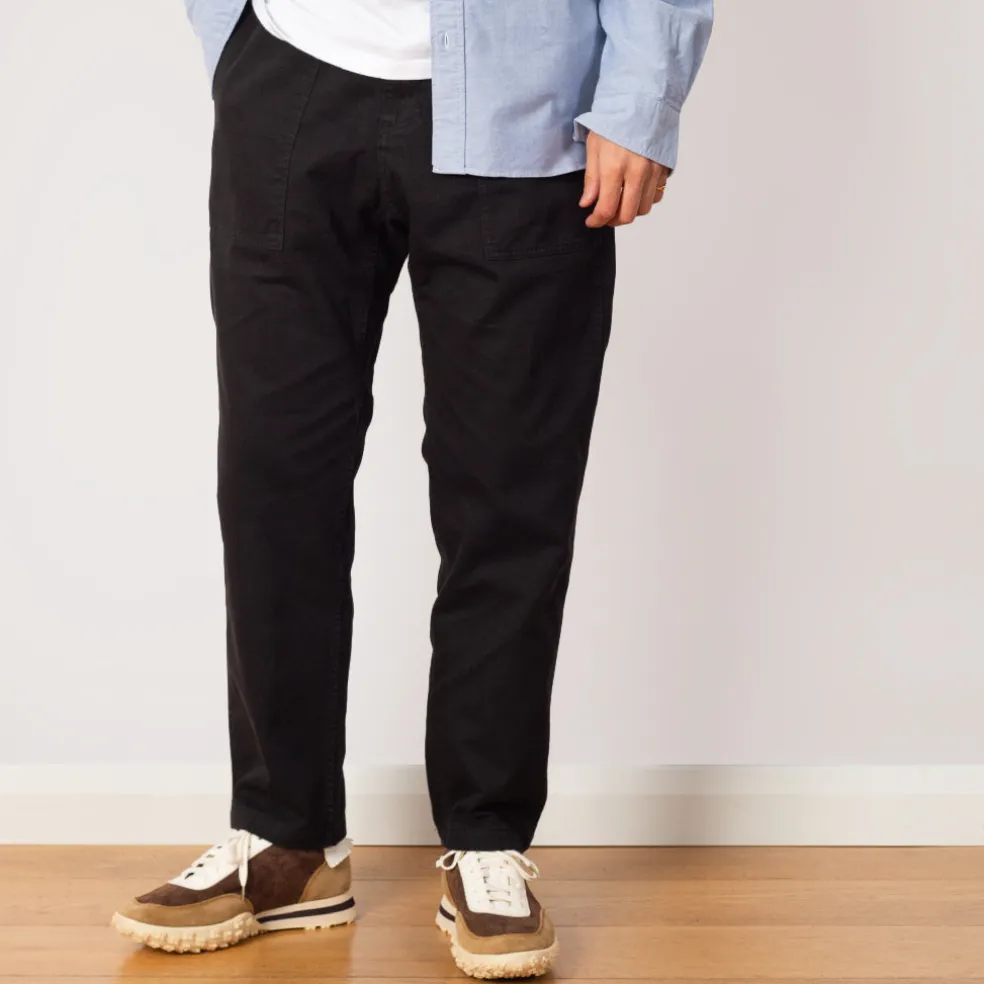 Loose Tapered Ridge Pant - Black