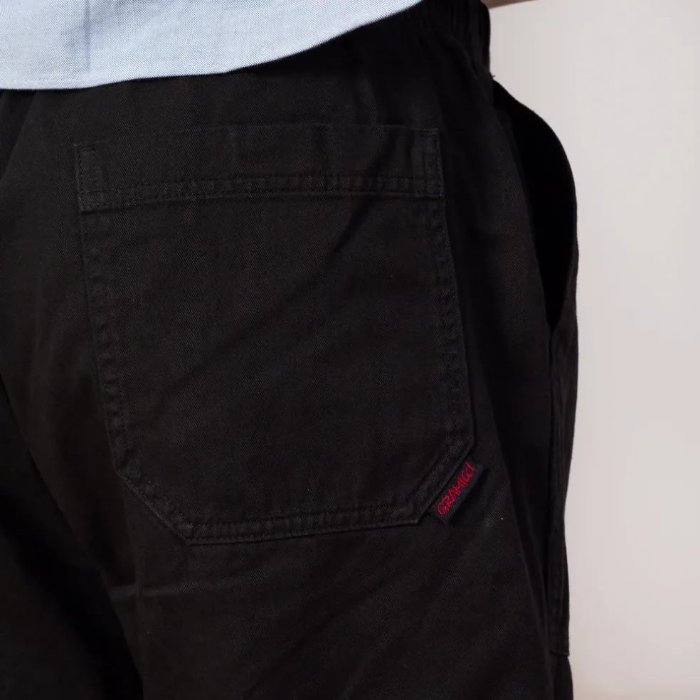 Loose Tapered Ridge Pant - Black