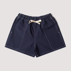 Magic Short - Navy Seersucker