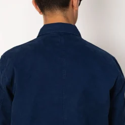 Marcus Canvas Overshirt - Workwear Blue