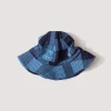 MIL Hat Sashiko Plaid - Indigo