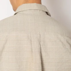 Mo Oversized Check Shirt - Heathland Brown