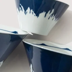 Mount Fuji Bowl Set (x3) - Navy