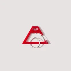 Mount Fuji Keychain - Red