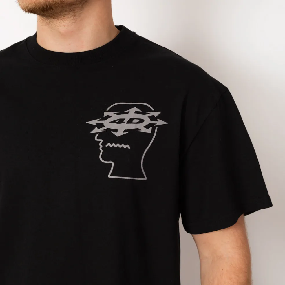 Neuro Free Association T-Shirt - Washed Black