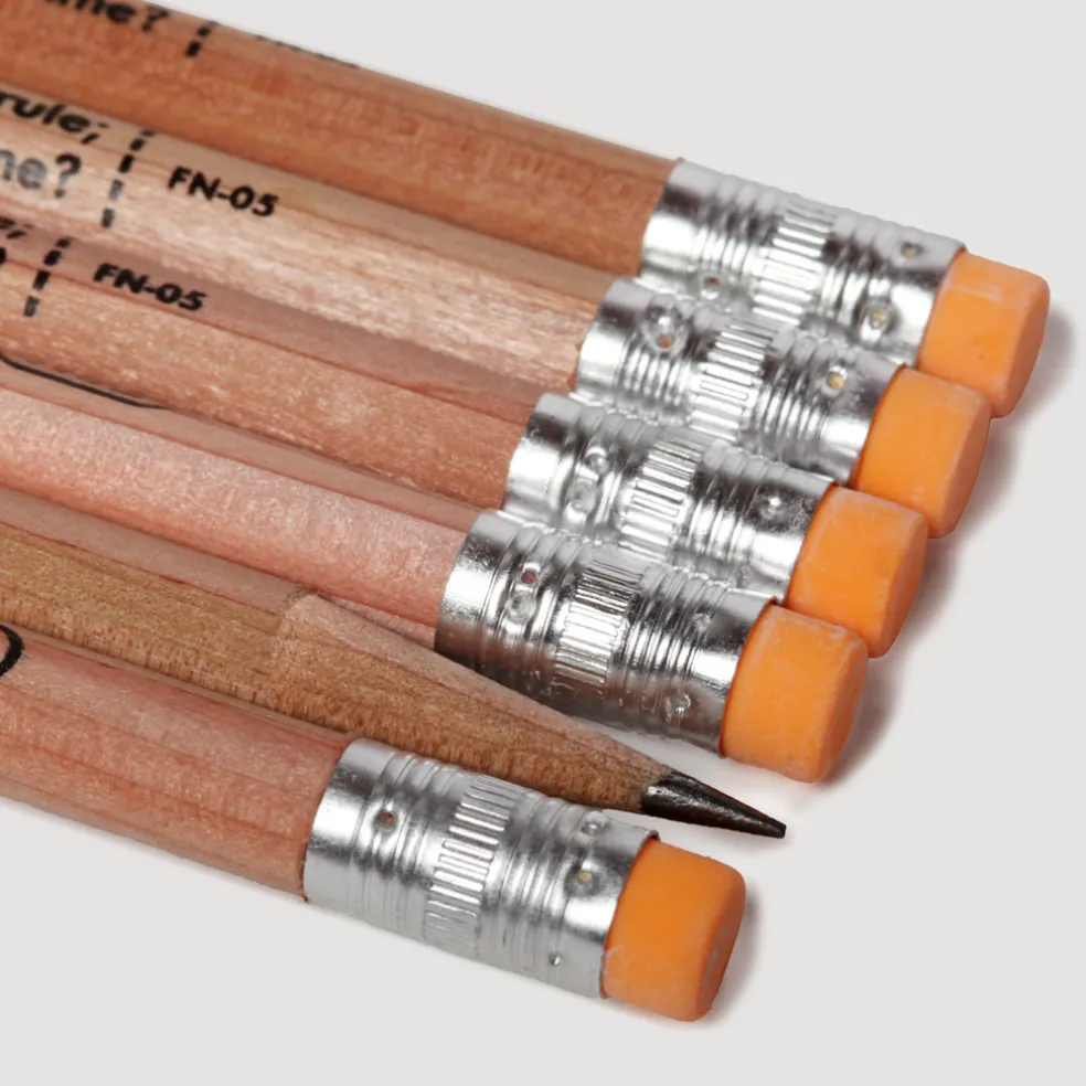 No.2 Woodgrain Pencil 6-Pack