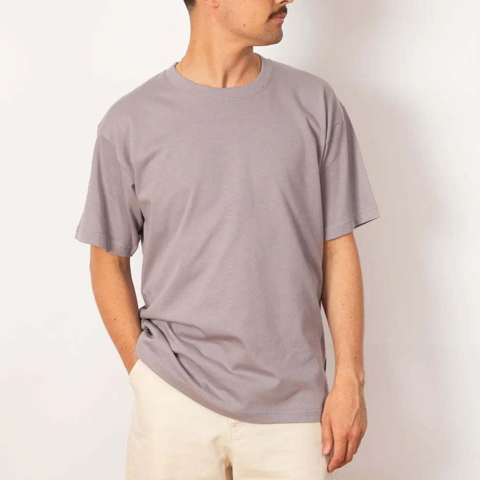 Norse Standard Heavy Loose Tee - Crocus Purple