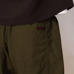 Nylon Loose Short - Deep Olive