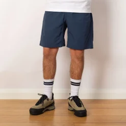 Nylon Loose Short - Navy