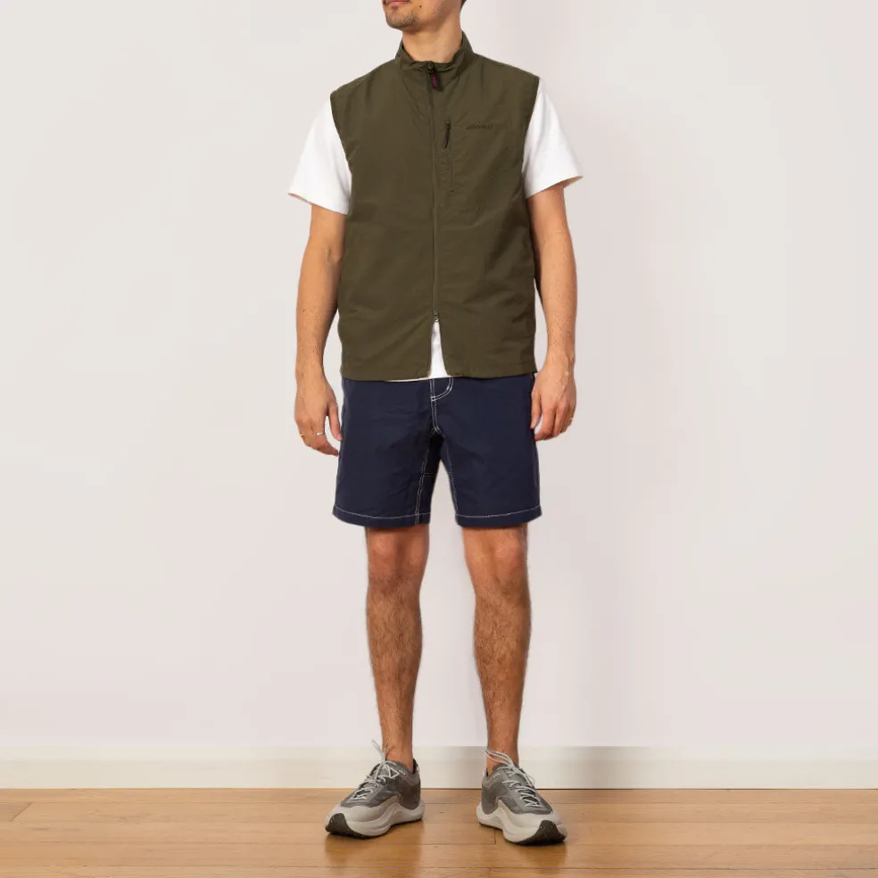 Nylon Vest - Deep Olive