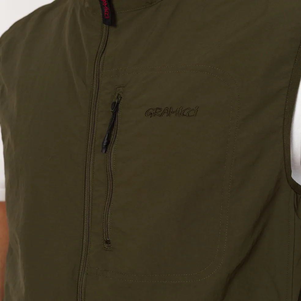 Nylon Vest - Deep Olive