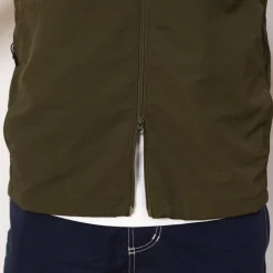 Nylon Vest - Deep Olive