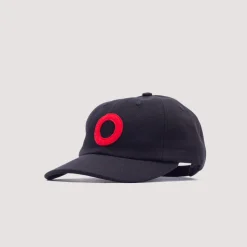 O 6 Panel Cap - Black/Red