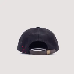 O 6 Panel Cap - Black/Red