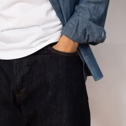 108 One Wash Loose Ankle Denim - Indigo
