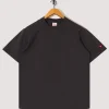Open-End Dry Jersey Crewneck S/S - Faded Black