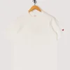Open-End Dry Jersey Crewneck S/S - Off White
