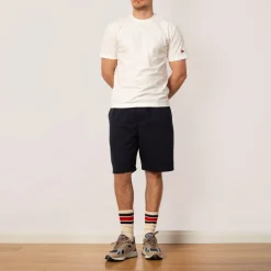 Open-End Dry Jersey Crewneck S/S - Off White