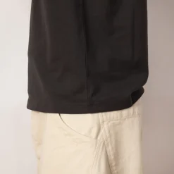 Open-End Dry Jersey Crewneck S/S - Faded Black